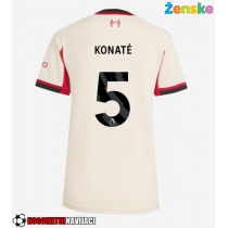 Ženske Nogometnih dresov Liverpool Ibrahima Konate #5 Gostujoči 2025-26 Kratki rokavi